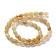 topaze naturelles perles de jade de brins(G-I369-B07-01)-3