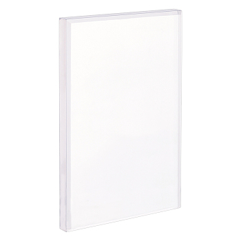 Rectangle Transparent Acrylic Display Base, for Jewelry, Toys Display, Clear, 15.2x10.15x1.15cm