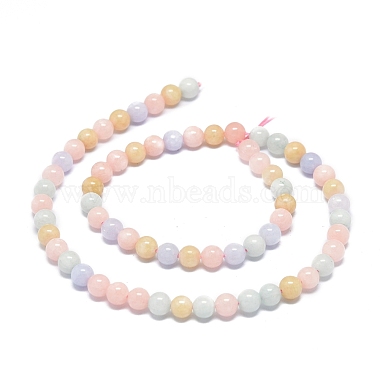 Chapelets de perles en morganite naturelle(G-O201A-04A)-2