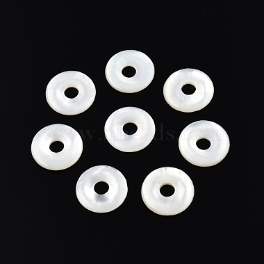 Natural White Shell Charms(SSHEL-N003-143)-2