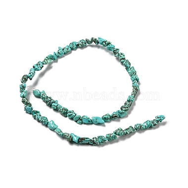 Dyed Natural Howlite Beads Strands(G-G075-E03-01)-2