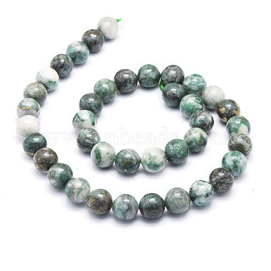 Natural Dioptase Round Beads Strands(G-E569-Q01-C)-2