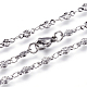 Non-Tarnish 304 Stainless Steel Chain Necklaces(STAS-P164-25P)-2