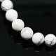 Synthetical Howlite Round Bead Strands(G-N0042-8mm-05)-1