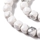 Natural Howlite Beads Strands(G-G001-B03-06)-4