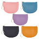 5Pcs 5 Colors Imitation Leather Coin Purse for Women(ABAG-CP0001-03)-1