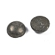 cabochons de pyrite naturelle(G-T020-18mm-37)-2