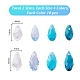 80pcs 8&nbsp;styles de perles de verre transparentes(EGLA-GA0001-30)-2