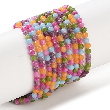 naturelles jade blanc brins de perles(GG-CBAE031-A04-3mm-02)-2