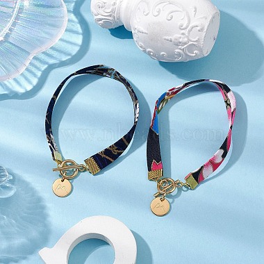 Ethnic Style Polyester Ribbons Bracelets(BJEW-JB10495)-2