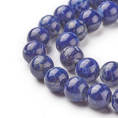 Chapelets de perle en lapis-lazuli naturel(X-G-G953-02-8mm)-3
