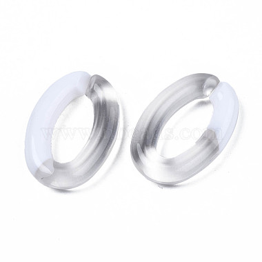 Two Tone Opaque Acrylic Linking Rings(OACR-S038-035A)-5