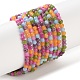 naturelles jade blanc brins de perles(GG-CBAE031-A04-3mm-02)-2