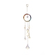 Glass Teardrop & Star Window Hanging Suncatchers(HJEW-JM00906)-2