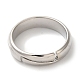 Rack Plating Brass Adjustable Finger Rings for Women(RJEW-L123-005P)-3