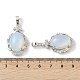 pendentifs ovales en opalite(G-NH0025-15P-24)-3