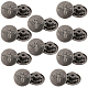 20Pcs Flat Round with Bee Pattern Alloy Decorative Rivets(FIND-CY0002-35)-1