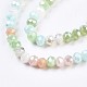 Chapelets de perles en verre(X-GLAA-T006-16G)-3