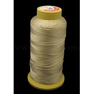Nylon Sewing Thread, 12-Ply, Spool Cord, Pale Goldenrod, 0.6mm, 150yards/roll(X-OCOR-N12-21)