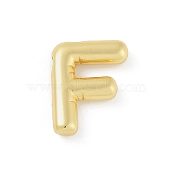 Rack Plating Brass Pendants, Long-Lasting Plated, Lead Free & Cadmium Free,  Real 18K Gold Plated, Letter F, 18x14.5x4mm, Hole: 1.8mm(KK-A224-01F-G)