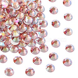 Preciosa&reg MAXIMA Crystal No Hotfix Flatback Stones, Czech Crystal, Dura Foiling, Round(438 11 615 Chaton Rose), 70030 200 Rose Peach AB, SS6(1.9~2.1mm)(Y-PRC-NSS6-70030-200)