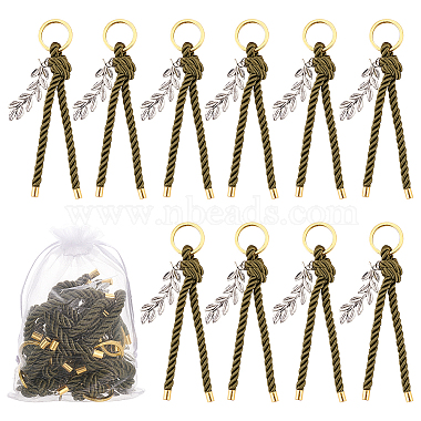 Dark Olive Green Alloy Party Decoration