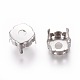 201 Stainless Steel Sew on Prong Settings(X-STAS-L229-03B)-2