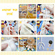 Olycraft 4 juegos 4 estilo de articulación de esqueleto de juguete de polioximetileno (pom) para muñeco de peluche diy(DIY-OC0009-34)-5