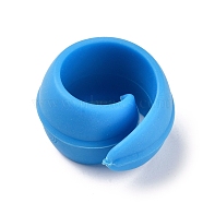 Silicone Thread Spool Huggers, for Sewing Tools, Cornflower Blue, 27x20mm(TOOL-WH0021-16A)