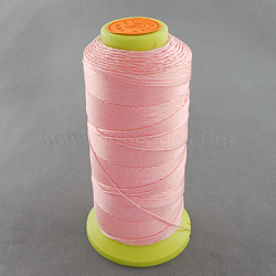 Nylon Sewing Thread, Pink, 0.2mm, about 800m/roll(NWIR-Q005B-01)