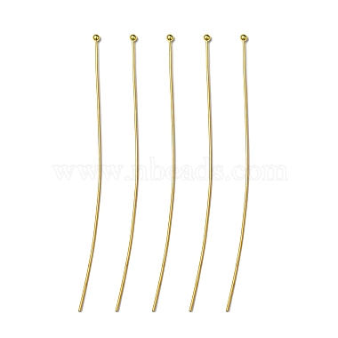 7cm Golden Brass Ball Head Pins