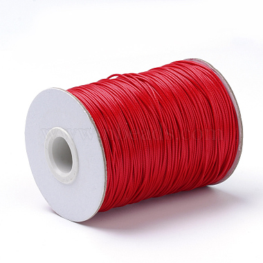 Braided Korean Waxed Polyester Cords(YC-T002-1.0mm-105)-2
