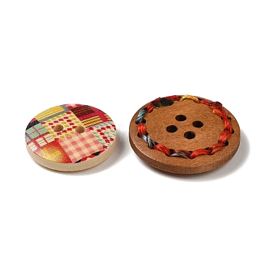 Printed Wooden Buttons(DIY-XCP0002-72)-2
