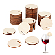 60pcs breloques pour verres à vin en bois(AJEW-GA0006-38)-1