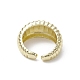 Rack Plating Brass Open Cuff Ring(RJEW-K257-43G)-3