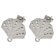 304 Stainless Steel Stud Earring Findings(STAS-Z175-02P-02)-1