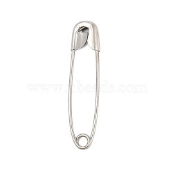 304 Stainless Steel Brooch Pin Kilt Pins, Stainless Steel Color, 38x8x3mm, Hole: 3.3mm(STAS-E547-07C-P)