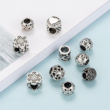 Alloy European Beads(X-MPDL-S066-048)-5