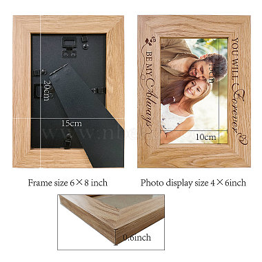 marcos de fotos de madera natural(DIY-WH0247-015)-2