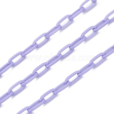 Lilac Brass Paperclip Chains Chain