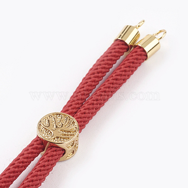 Nylon Twisted Cord Armband machen(MAK-K015-01B)-2