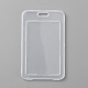 透明プラスチック製IDカードホルダー(AJEW-WH0314-129A)-1