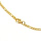 304 Stainless Steel Figaro Chain Necklace Making(X-STAS-A028-N022G)-3