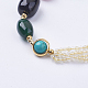 bracelets de perles de quartz rutiles en or naturel(BJEW-I247-06-A)-2