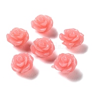 Synthetic Shell Dyed Beads, Flower, Pink, 6~7x7x4~5mm, Hole: 1mm(SHEL-K007-05A)
