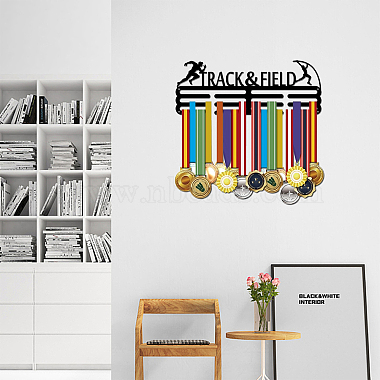 Fashion Iron Medal Hanger Holder Display Wall Rack(ODIS-WH0021-105)-6