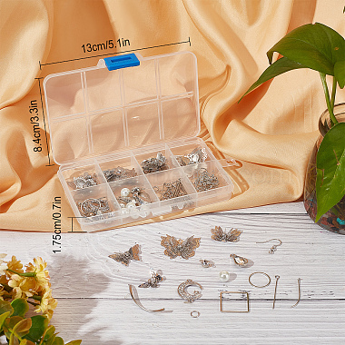 DIY Butterfly Drop Earring Making Kits(DIY-SC0018-68)-7