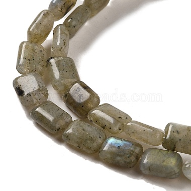 labradorite naturelle brins de perles(G-G085-A25-01)-3