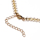 Brass Enamel Cobs Chain Necklaces(NJEW-JN03206)-3