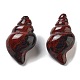 Figuras talladas en obsidiana y caoba natural(DJEW-L023-H10)-1